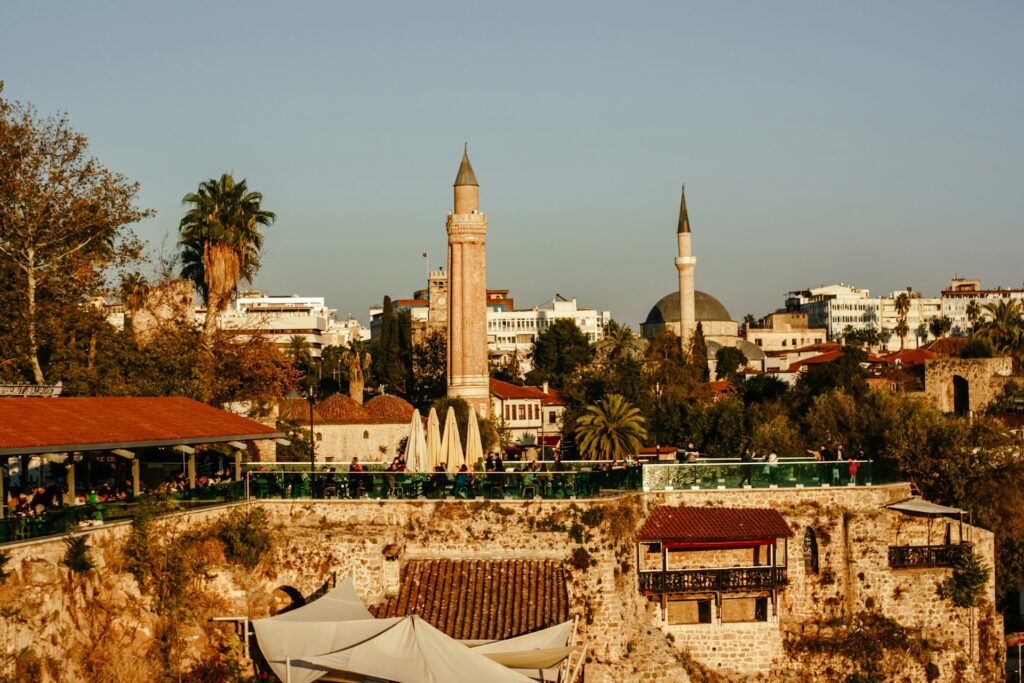 Antalya skyline and old town — Antalya population snapshot